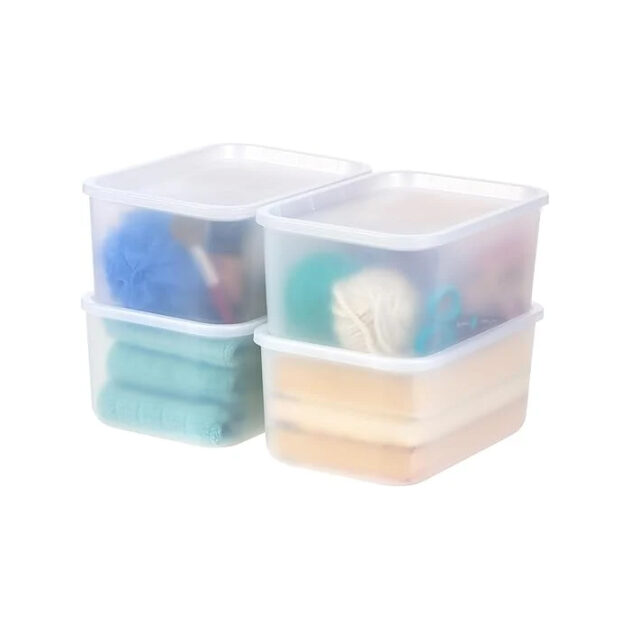 IRIS USA Plastic Storage Basket