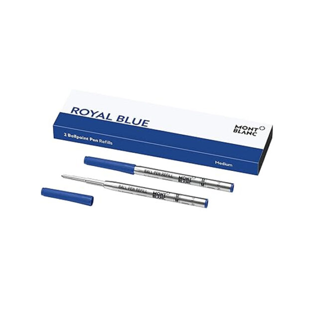 Montblanc Royal Blue 2 Blue Ballpoint Refills