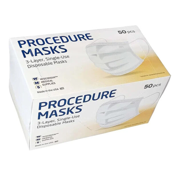 3-Layer Face Masks, MADE IN USA